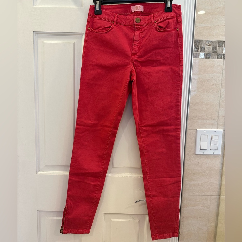 Fuchsia Pink Skinny Jeans